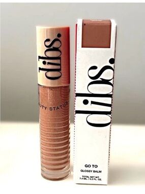 DIBS Beauty Go To Glossy Balm in Kiss Me Quick NIB Full Size